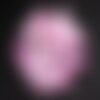 10pc - perles breloques pendentifs nacre gouttes 35mm rose clair bonbon pastel - 4558550013088