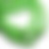 10pc - perles de pierre - jade boules 8mm vert pomme -  4558550081681