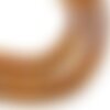 1pc - perle pierre ambre naturelle baltique boule 8mm orange cognac - 8741140015470