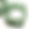 10pc - perles de pierre - jade boules 8mm vert clair amande pastel - 8741140016101