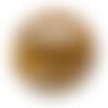 N6 - cabochon pierre - oeil de fer tigre ovale 37x27mm - 8741140018211