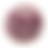 N12 - cabochon pierre - lépidolite violet rose ovale 34x24mm - 8741140018020