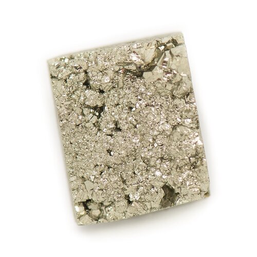 N30 - cabochon de pierre - pyrite dorée brut 16x13mm - 8741140018600