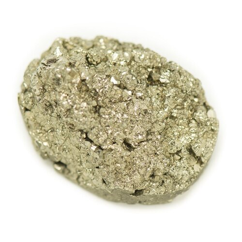 N23 - cabochon de pierre - pyrite dorée brut 23x17mm - 8741140018532