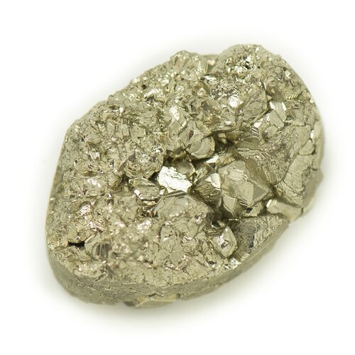N20 - cabochon de pierre - pyrite dorée brut 23x16mm - 8741140018501