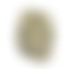 N16 - cabochon de pierre - pyrite dorée brut 22x18mm - 8741140018464