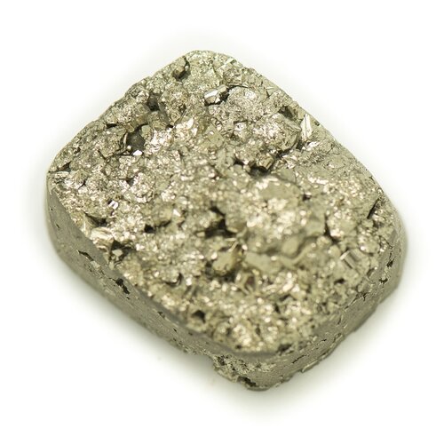N15 - cabochon de pierre - pyrite dorée brut 20x16mm - 8741140018457