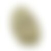 N14 - cabochon de pierre - pyrite dorée brut 23x16mm - 8741140018440