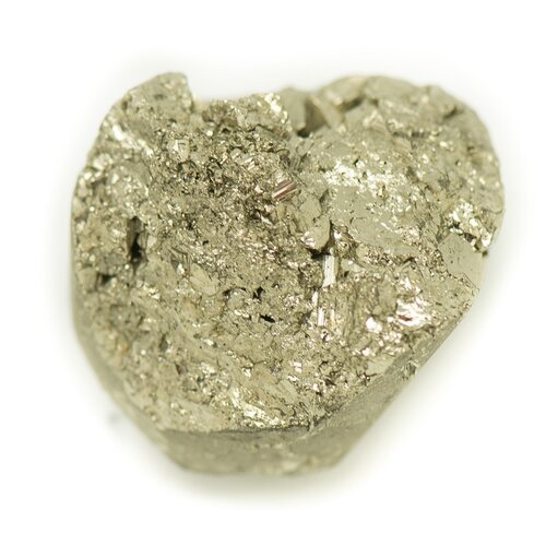 N13 - cabochon de pierre - pyrite dorée brut 22x20mm - 8741140018433