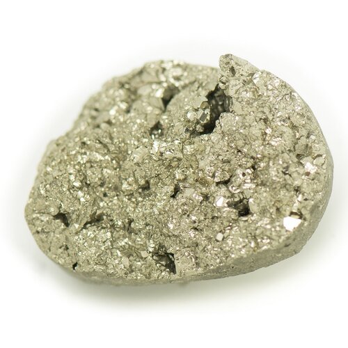 N8 - cabochon de pierre - pyrite dorée brut 25x18mm - 8741140018389