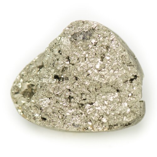N4 - cabochon de pierre - pyrite dorée brut 25x20mm - 8741140018341