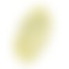 N32 - cabochon pierre - topaze jaune facettée ovale 22x14mm - 8741140019317