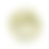 N22 - cabochon pierre - topaze jaune facettée ovale 13x9mm - 8741140019218