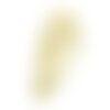 N14 - cabochon pierre - topaze jaune facettée goutte 16x10mm - 8741140019089