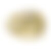 N5 - cabochon pierre - topaze jaune facettée goutte 19x11mm - 8741140018990