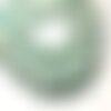 1pc - perle de pierre - amazonite boule 14mm gros trou 3mm - 8741140019355