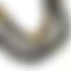 2pc - perles de pierre - oeil de tigre et faucon palets 16mm - 8741140019706
