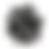 1pc - perle de pierre - spinelle noir cube facetté 5-6mm - 8741140020245