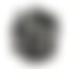 1pc - perle de pierre - spinelle noir cube facetté 4-5mm - 8741140020238