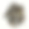 1pc - perle de pierre - labradorite cube facetté 5-7mm - 8741140020153