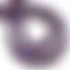 5pc - perles de pierre - lépidolite violet mauve boules 8mm -  8741140022300
