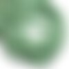 20pc - perles pierre - jade boules 4mm vert amande pastel