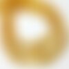 10pc - perles pierre ambre naturelle baltique rocailles chips 5-9mm miel jaune