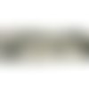 10pc - perles pierre jaspe zebre boules 8mm blanc gris noir rayures lignes - 7427039741743