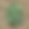 Fil 39cm 96pc environ - perles pierre turquoise naturelle boules 4mm blanc vert turquoise menthe