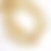 10pc - perles pierre citrine rocailles chips batonnets 8-16mm blanc jaune clair transparent