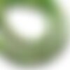 10pc - perles de pierre - jaspe sédimentaire boules 6mm vert pomme