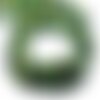 10pc - perles pierre - chrysoprase boules 6mm vert jaune olive kaki