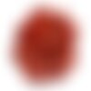 1pc - cabochon pierre jaspe rouge rond 10mm rouge marron brique