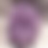 8pc - perles pierre jade boules 12mm violet mauve lilas - 4558550015150