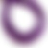 20pc - perles pierre jade boules facettées 4mm violet - 4558550022202