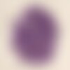 20pc - perles pierre jade boules facettées 4mm violet mauve - 4558550017512