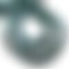 Fil 39cm 67pc environ - perles pierre apatite boules 6mm bleu vert turquoise blanc