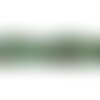 Fil 39cm 83pc environ - perles pierre apatite boules 5mm bleu vert clair turquoise transparent