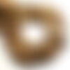 10pc - perles pierre jaspe paysage chips palets rondelles 8-12mm jaune beige marron - 8741140016194