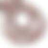 20pc - perles pierre quartz hématite chips palets rondelles 5-10mm blanc rouge rose - 8741140022461
