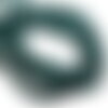 20pc - perles pierre jade boules 6mm bleu vert paon canard opaque - 4558550039651