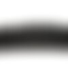 Fil 39cm 220pc environ - perles pierre onyx noir boules 2mm