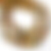 130pc environ - perles pierre ambre naturelle baltique rocailles chips 5-9mm multicolore