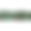 10pc - perles pierre apatite boules 3-4mm bleu vert clair turquoise transparent - 4558550025739