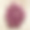 100pc - perles ceramique porcelaine boules rondes 10mm violet rose mauve