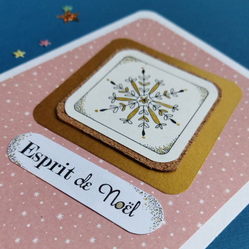 Carte de voeux artisanale