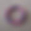 Bracelet tube mauve et violet