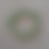 Bracelet cordon coulissant vert et argent