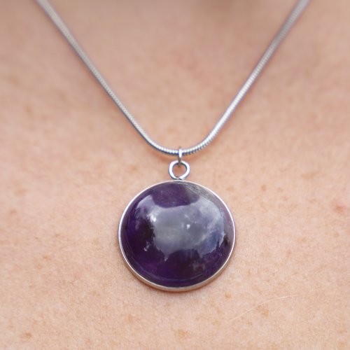 Collier améthyste