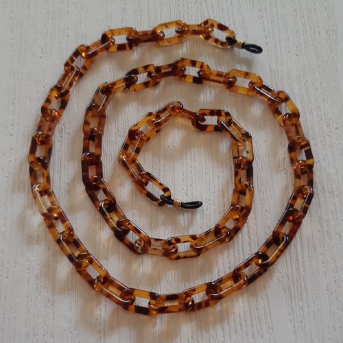 Chaîne de lunettes maillons ovales